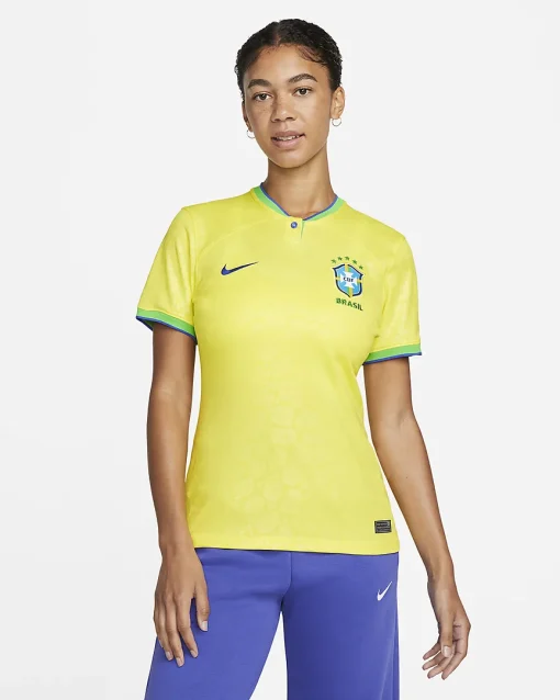 Nike Brazil 2022/23 Women's Home Shirt - Image 2
