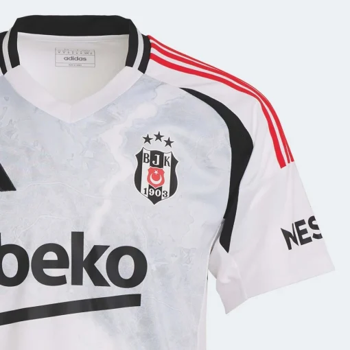 Adidas Beşiktaş 2024/25 Youth Home Shirt - Image 3