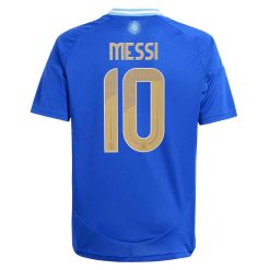 Adidas Argentina #10 Lionel Messi 2024 Youth Away Shirt