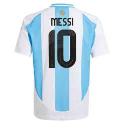 Adidas Argentina #10 Lionel Messi 2024 Youth Home Shirt