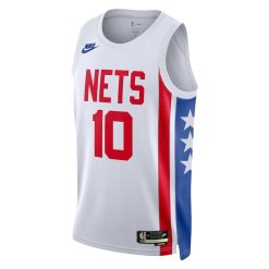 Nike Brooklyn Nets #10 Ben Simmons Unisex Swingman Jersey - Classic Edition - White