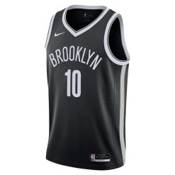 Nike Brooklyn Nets #10 Ben Simmons Unisex Swingman Jersey - Icon Edition - Black