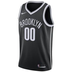Nike Brooklyn Nets Custom Unisex Swingman Jersey - Icon Edition - Black