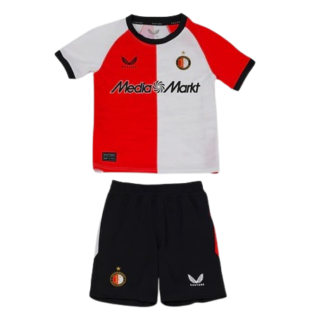 Castore Feyenoord Rotterdam 2024/25 Infant Home Shirt & Shorts Set - Image 2