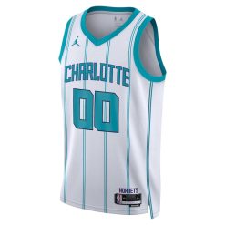 Jordan Charlotte Hornets Custom Unisex Swingman Jersey - Association Edition - White