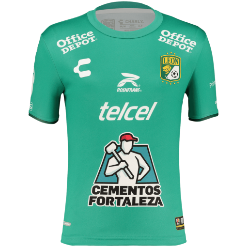 Charly Club Leon 2023/24 Youth Home Shirt