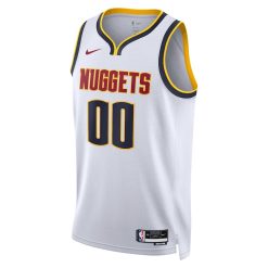 Nike Denver Nuggets Custom Unisex Swingman Jersey - Association Edition - White