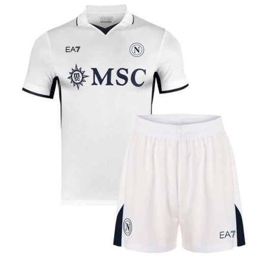 EA7 Napoli 2024/25 Infant Away Shirt & Shorts Set