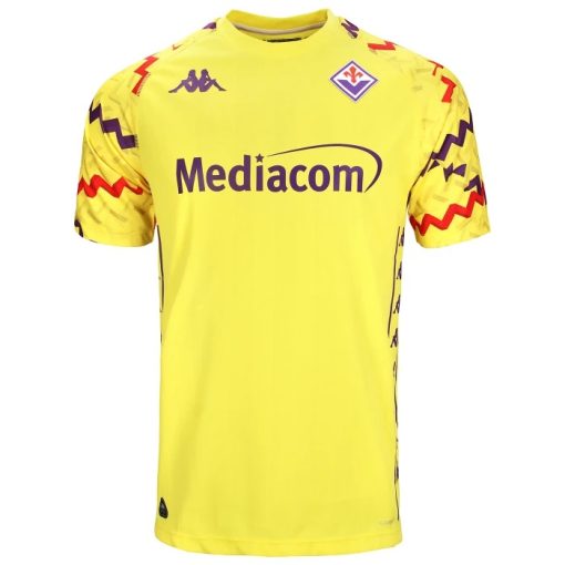 Kappa Fiorentina 2024/25 Men's Kombat Home Goalkeeper Shirt