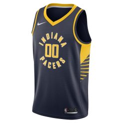 Nike Indiana Pacers Custom Unisex Swingman Jersey - Icon Edition - Navy