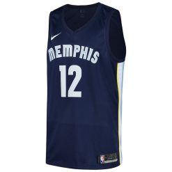 Nike Memphis Grizzlies #12 Ja Morant Unisex Swingman Jersey - Icon Edition - Navy