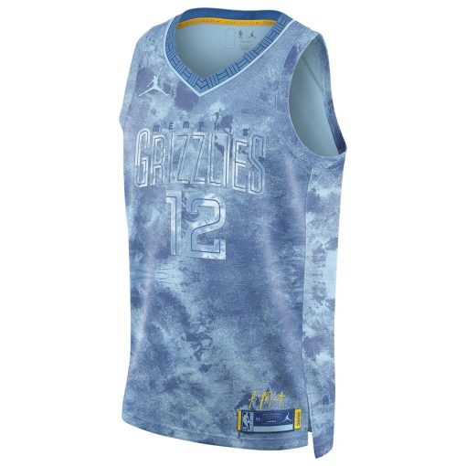Nike Memphis Grizzlies #12 Ja Morant Unisex Swingman Jersey - Select Series - Light Blue