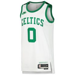 Nike Boston Celtics #0 Jayson Tatum Swingman Player Jersey - Classic Edition - White