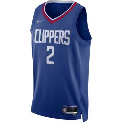 Nike LA Clippers #2 Kawhi Leonard Unisex Swingman Jersey - Icon Edition - Royal