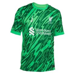 Nike Liverpool 2024/25 Men's Green Goalkeeper Third Stadium Shirt