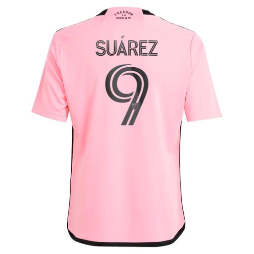 Adidas Inter Miami #9 Luis Suárez 2024/25 Youth Home Shirt