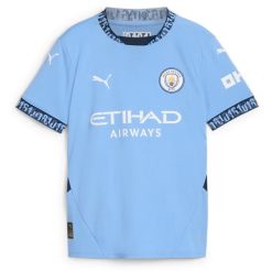 Puma Manchester City 2024/25 Youth Home Shirt