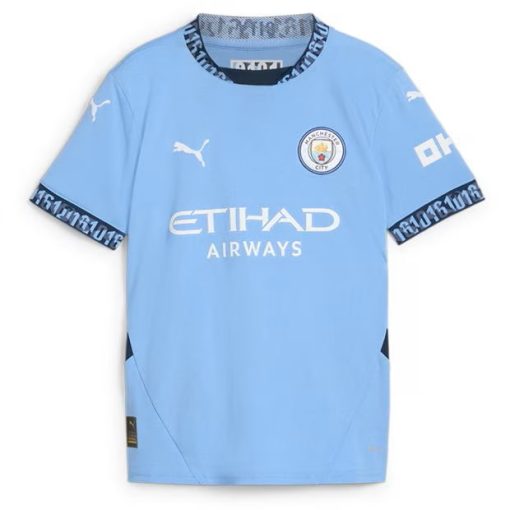 Puma Manchester City 2024/25 Youth Home Shirt