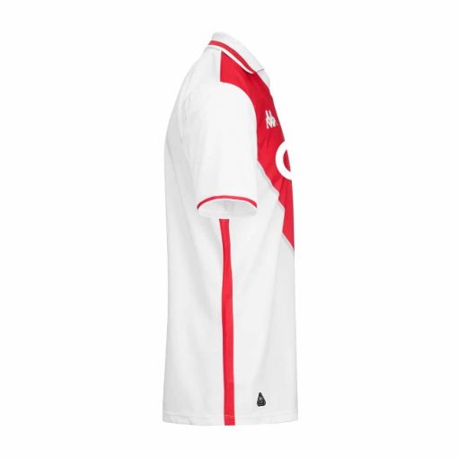 Kappa AS Monaco 2024/25 Men's Home Shirt - Image 3