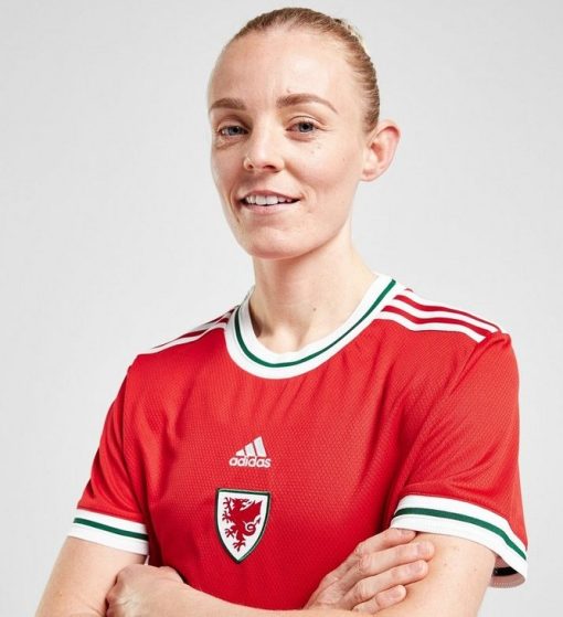 Adidas Wales 2022/23 Women's Home Shirt - Image 4