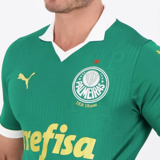 Puma Palmeiras 2024/25 Men's Home Shirt - Image 5