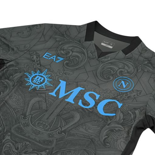 EA7 Napoli 2024/25 Men's Third Shirt - Image 6