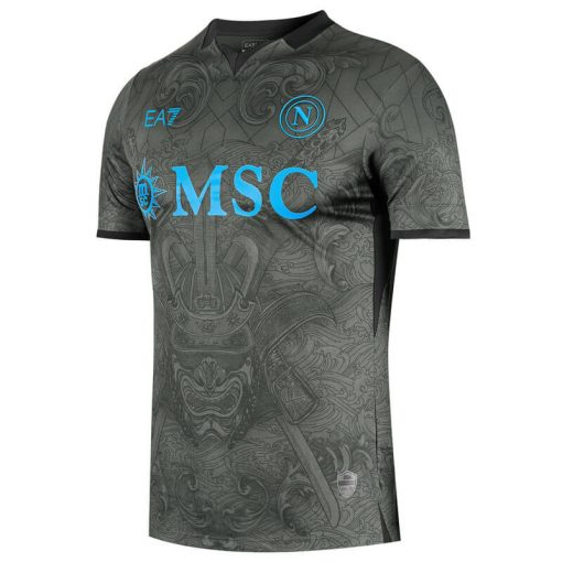 EA7 Napoli 2024/25 Men's Third Shirt - Image 3