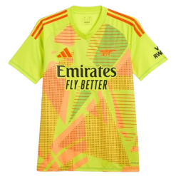Adidas Arsenal 2024/25 Men's Yellow Goalkeeper Shirt