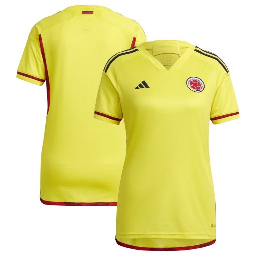 Adidas Colombia 2022/23 Women's Home Shirt - Image 2