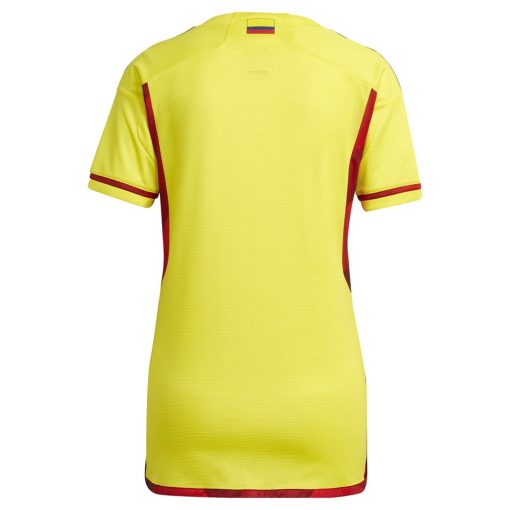 Adidas Colombia 2022/23 Women's Home Shirt - Image 3