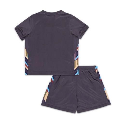 Nike England 2024 Infant Away Stadium Shirt & Shorts Set - Image 2