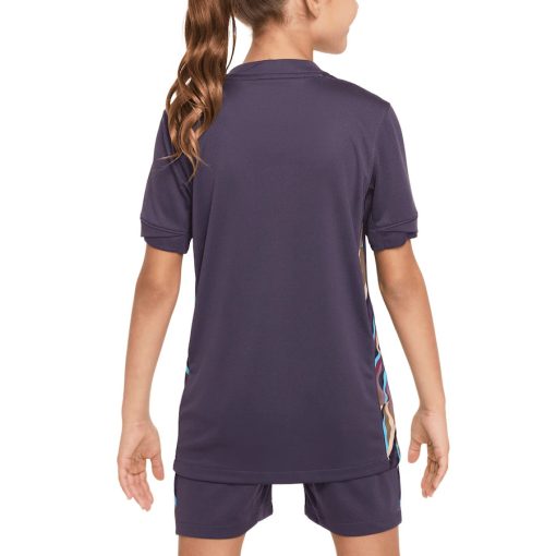 Nike England 2024 Youth Away Stadium Shirt - Image 5