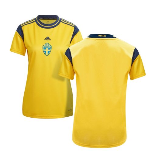 Adidas Sweden 2022/23 Women's Home Shirt - Image 3